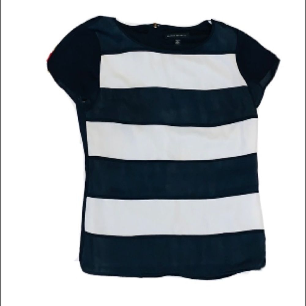 Banana Republic stripe blouse 2p